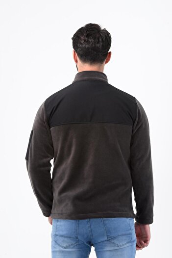 VİZYON İKRA Cold and Wind Resistant Printing Applicable Unisex Softshell Workwear Firm Fleece