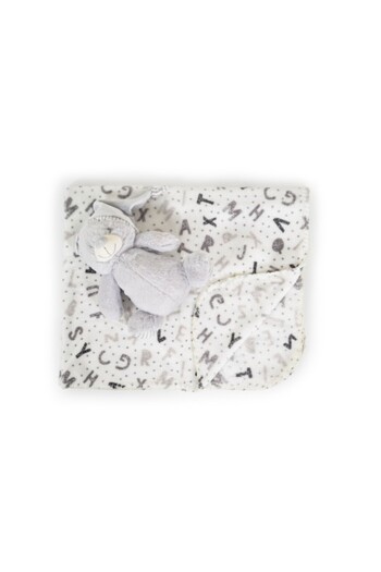 Cangaroo Set blanket for children with toy Bear Gray 90/75 cm