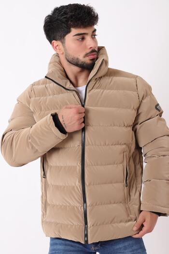 Stilkombin Pocket Detail Stand Collar Embroidered Nova Winter Coat Pldp 3012_50463