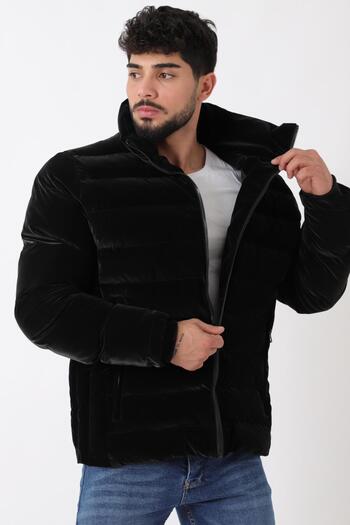 Stilkombin Pocket Detail Stand Collar Embroidered Nova Winter Coat Pldp 3012_50463