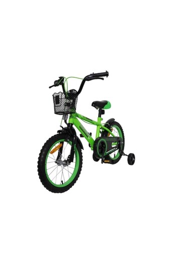 NOVOKIDS Children's Bike Splend'Or Boom Edition, 16 Inch, Green
