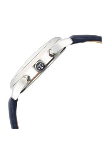 Titan Men's Multifunction White Dial Watch - 1874SL04