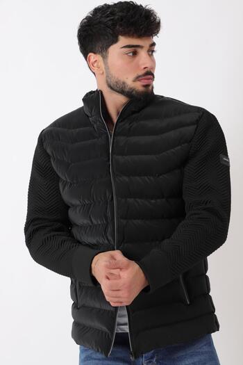 Stilkombin Nova Kol Knitwear Winter Puffer Coat Pldp 3011_50464