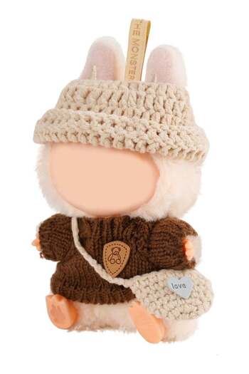 Generic Labubu Doll Clothes Set for 15-17 cm Dolls – Cute & Unique Outfit Set & Accessories (Toy N