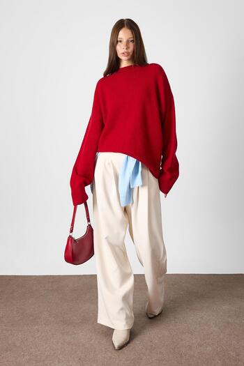 SHERIN Red Sweater