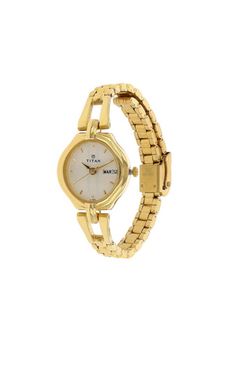 Titan Women's Analog White Dial Watch - 2345YM01