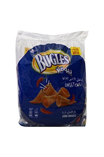 Bugles Corn Snacks Sweet Chili, 15 g