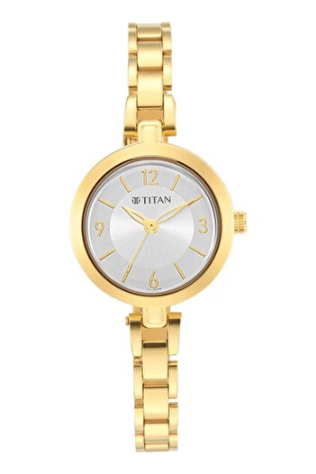 Titan Women's Analog Silver Dial Watch - 2598YM04