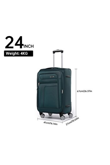 Ormi Troler ORMI, rigid, 4 wheels, green, 41x27x67cm