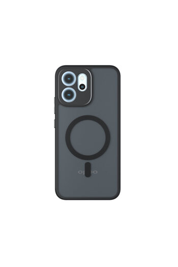 Techsuit Husa Oppo Reno 14 F PureFrost MagSafe, negru frost