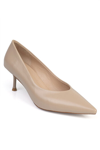 Capone Outfitters Merle Pointed Toe Genuine Leather Lined Stiletto