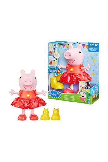 Peppa Pig Peppa’s Muddy Puddles Party Singing and Dancing Doll