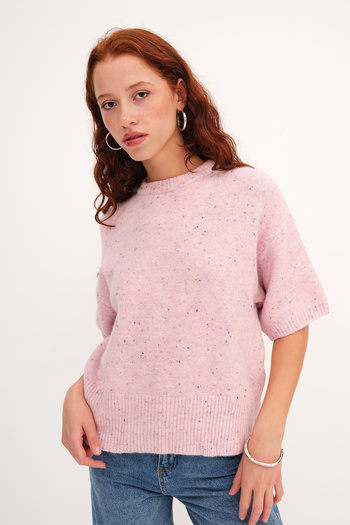Addax Crew Neck Nopeli Knitwear Sweater K3461