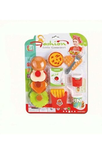 Generic Delicious Burger Making Game with Fries