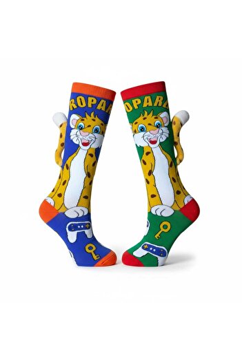 Aware Time 6-12 Years Old Girl's 3D Figure Socks
