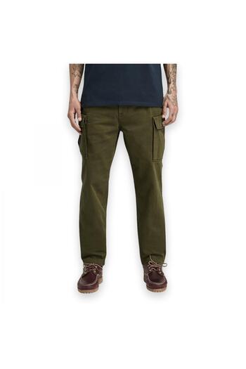 Timberland Tb0A5Tvy Twill Cargo Pants Khaki Men's Trousers