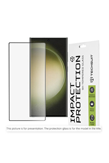 Techsuit Sony Xperia 10 VII 111D Full Glue Full Cover Glass Film, black