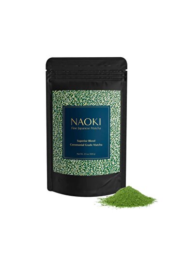 Naoko Naoki Matcha Superior Ceremonial Blend - Authentic Japanese First Harvest Ceremonial Grade Matcha Gr