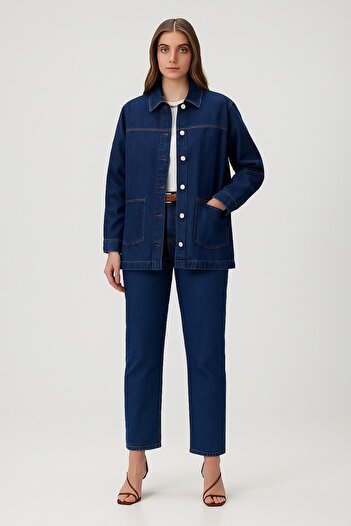 HAKKE Denim Cepli Premium CEKET