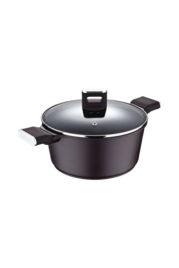 Bergner Mocha Saucepan, Aluminum, 24 cm