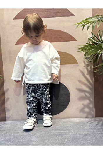 BabyDia Patterned Unisex Baggy Trousers