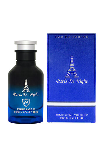 KAAF CREATIONS PARIS DE NIGHT BLUE | 100ML Eau De Parfum | Long Lasting Perfume for Men