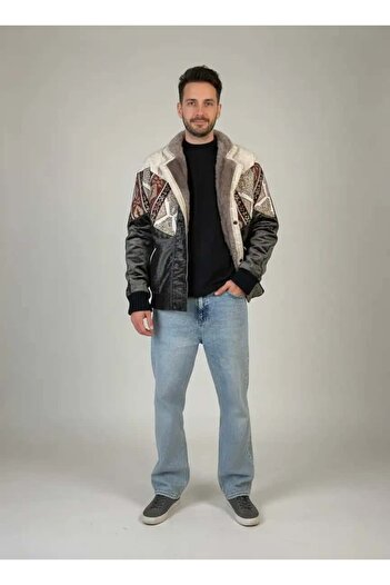 CANMODA (7540) Large / Xlarge Size Compatible Vintage Patterned Special Jacket