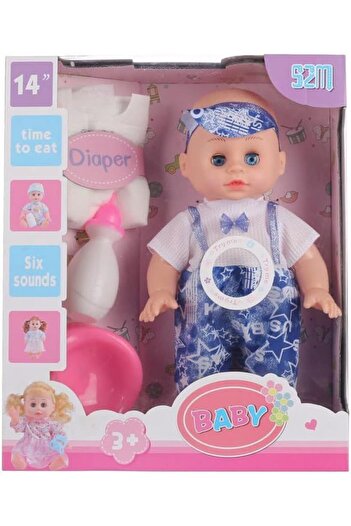 Otto Interactive Doll 3A-Wholesale Set, 4 Pieces with 6 Sounds
