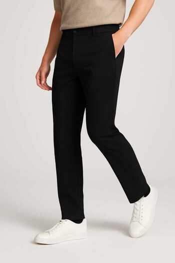ROTA Winter 100% Cotton Gabardine Fabric Men's Linen Pants