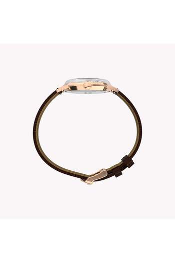 Timex Marlin® Quartz 34mm Leather Strap Watch