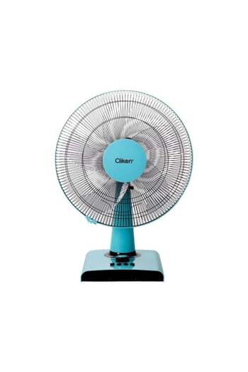 CLIKON ClickOn Table Fan, 16 Inch, 45 Watt, Blue CK2033
