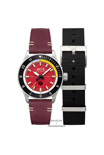 AVI 8 Mens Watch Avi-8 AV-4103-04, Quartz, 40mm, 5ATM