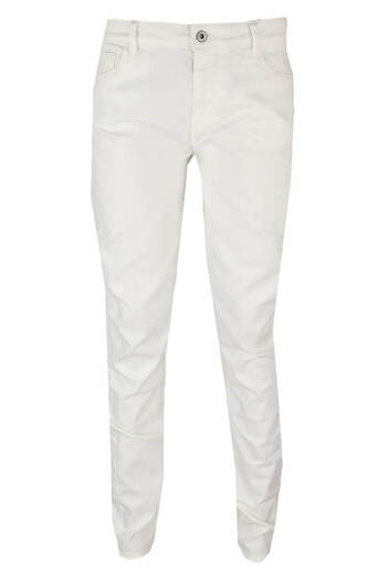 ORSAY Adeline White Pants - 36, White, 80% cotton, 18% polyester, 2% elastane
