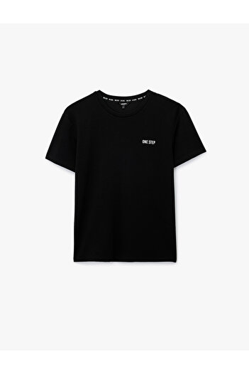 Koton Regular Fit Short Sleeve Crew Neck Printed Sports T-Shirt