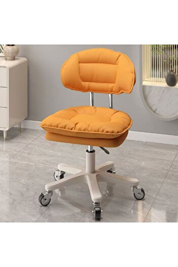 OEM Ergonomic chair, versatile, rotating, mobile, height adjustable (65–75 cm), orange