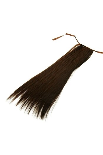 ANTBRO Synthetic Hair Extension Ponytail Brown