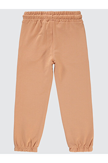 LC Waikiki Girl's Sweatpants 2-5 Years Italian Clay