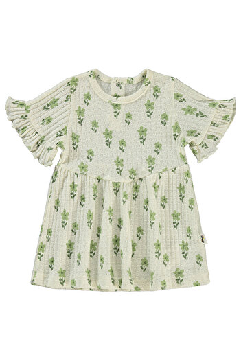 LC Waikiki Baby Girl Baby Dress 6-18 Months Cream