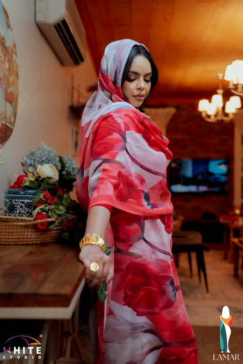 Difaf Lamar Toub (sudanese traditional women toub)
