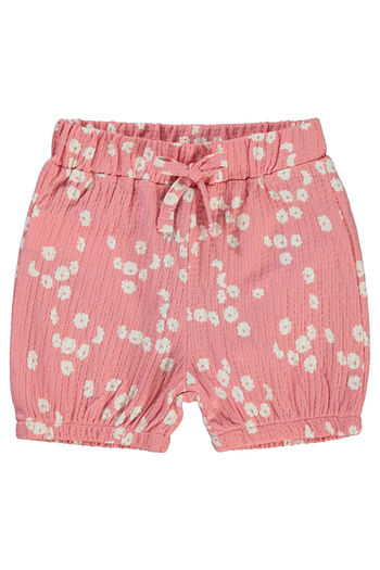 LC Waikiki Baby Girl Shorts 6-18 Months Dusty Rose