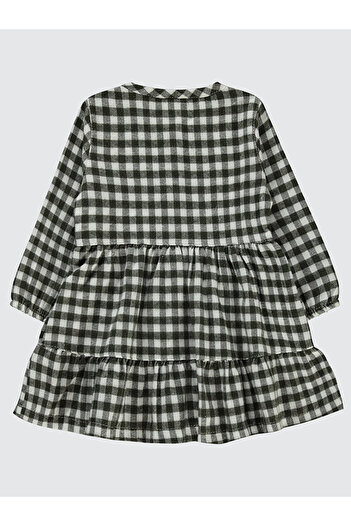 LC Waikiki Baby Girl Dress 6-18 Months Khaki
