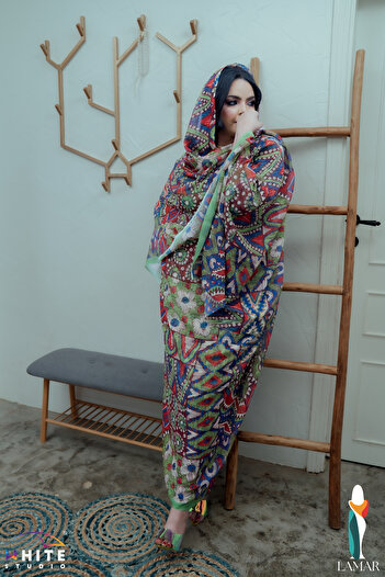 Difaf Lamar Toub (sudanese traditional women toub)