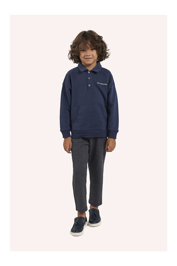 LC Waikiki Boy's Collared Sweatshirt