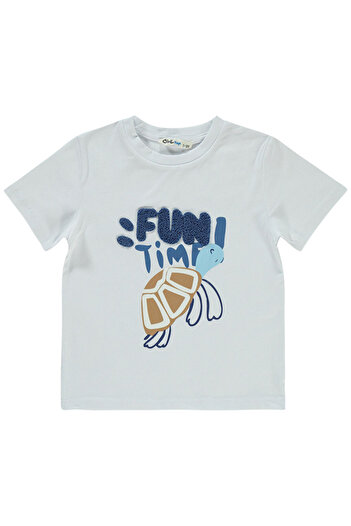 LC Waikiki Boys T-Shirt 2-5 Years Old White