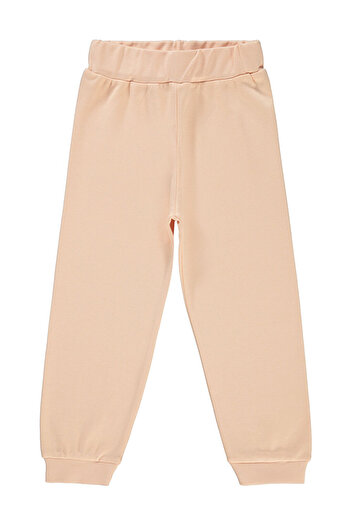 LC Waikiki Girl's Sweatpants 2-5 Years Old Powder