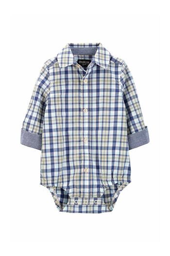LC Waikiki Baby Boy Snap Shirt Blue
