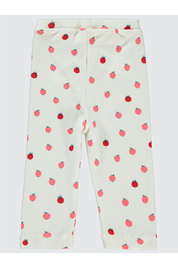 LC Waikiki Baby Girl Baby Tights 6-18 Months Ecru