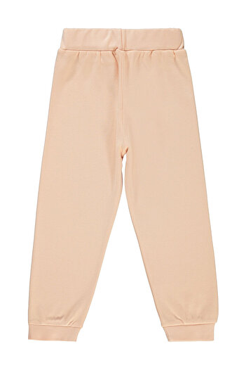 LC Waikiki Girl's Sweatpants 2-5 Years Old Powder