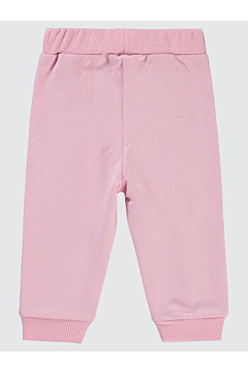 LC Waikiki Baby Girl Sweatpants 6-18 Months Pink