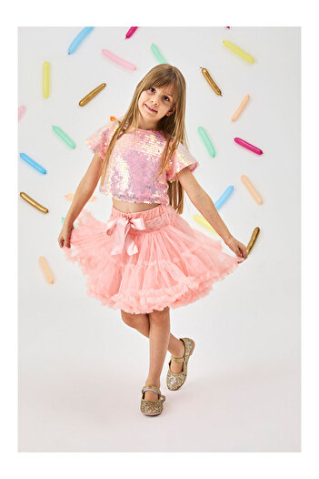 LC Waikiki Yavruağzı Girl's Tutu Skirt - Bonita